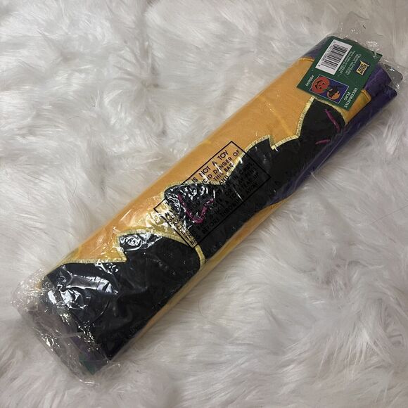 Vntg 2001 Halloween Cat & Pumpkin 28x40 Appliqué Flag Meadow Creek NWT - Picture 5 of 5